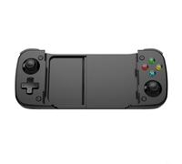 Controlador de interruptor elástico para juegos, con palanca de mando de efecto Hall, botón de retroceso de disparo rápido, programación macro, conmutación multimodo (negro)