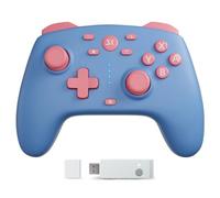 Controlador de interruptor inalámbrico para Switch/Lite/OLED/Switch 2, disparadores de efecto Hall y joysticks/función de despertador/Turbo, 2.4G+BT multiplataforma para PC, Steam Deck, Luna, iOS