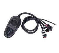 Controlador de Joystick para Silla de Ruedas Eléctrica DC24V 50A Conector de Freno Electromagnético Joystick de Control para Silla de Ruedas con Freno Controlador de Cepillo