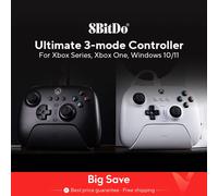 Controlador de juego 8BitDo Ultimate de 3 modos para Xbox, joysticks de efecto Hall, compatible con Windows y Android Black
