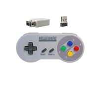Controlador de juego inalámbrico 2.4G Gamepad Joypad Joystick Compatible adecuado para SNES Mini PC