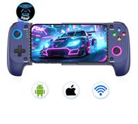 Controlador de juego móvil para iPhone/Android, mando de teléfono inalámbrico, compatible con funda de teléfono, controlador de juegos con palanca de mando Hall adecuado para Xbox Game Pass, Steam