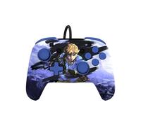 Controlador de juego - PDP - Rematch Warrior Link - Cableado - Color Azul - Vibración No