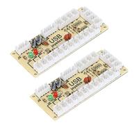 Controlador de Juegos Delay Codificador USB Soporte Rentable Todos los Sistemas Consola de Juegos DIY para Joystick/botón 1 X Cable USB (#2)