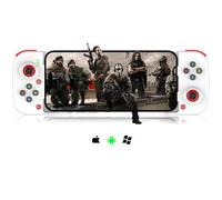 Controlador de juegos inalámbrico para iPhone/iPad/iOS/Android/Samsung/PC, mando a distancia con botón trasero, disparadores analógicos, elástico, Bluetooth 5.0 de baja latencia, juego directo para