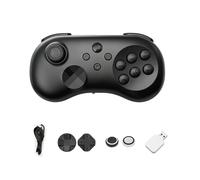 Controlador de Juegos Inalámbrico Y04 con Receptor para /PC/ para PS4 - Joystick de Efecto Hall con Diseño de 6 Botones, Gamepad Arcade Negro