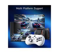 Controlador de Juegos Inalámbrico Y04 con Receptor para /PC/ para PS4 - Joystick de Efecto Hall con Diseño de 6 Botones, Gamepad Arcade