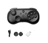 Controlador de Juegos Inalámbrico Y04 con Receptor para /PC/ para PS4 - Joystick de Efecto Hall con Diseño de 6 Botones, Gamepad Arcade Negro