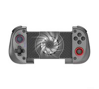 Controlador de juegos móvil, gamepad inalámbrico para teléfono con joysticks de efecto Hall, ventilador de refrigeración y batería de 20 horas para Android para iOS (azul)