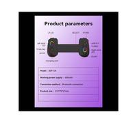 Controlador de Juegos TelescóPico D8 Controlador de Juegos MóVil con Luz RGB con VibracióN de 6 Ejes para Android IOS PS3 PS4 PC,B