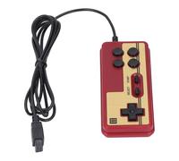 Controlador de Juegos Vintage de 8 bits con Interfaz de 9 Pines, Material ABS, Cable Largo, Juegos de Joystick, para Controladores y Consolas de 8 bits