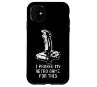 Controlador de Juegos Vintage Joystick Videogamer 8Bit Retro Carcasa para iPhone 11
