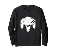 Controlador de Juegos Vintage Joystick Videogamer 8Bit Retro Manga Larga