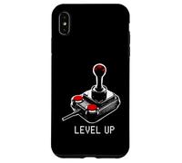 Controlador de Juegos Vintage Level Up, Joystick, vídeo Retro de 8 bits Carcasa para iPhone XS MAX