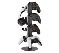 Controlador de juegos y soporte para auriculares | Rack metálico de 4 niveles...