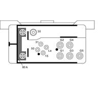 Controlador de las bujías de incandescencia 4RV 008 188-021 HELLA