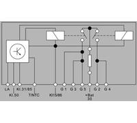Controlador de las bujías de incandescencia postincandescente 4RV 008 188-061
