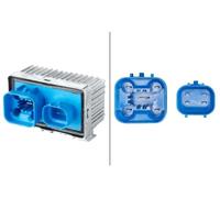 HELLA 4RV 008 188-651 Unidad de control, tiempo de incandescencia - 12V - 9polos - postincandescente - Número de cilindros: 4