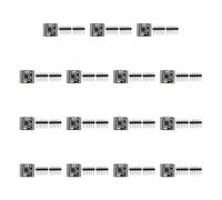 Controlador de LED Placa de módulo de accionamiento de motor DRV8833, 1,5 A, 3 V-10 V, puente H simple de 6 pines, protección contra sobrecorriente for motor paso a paso, controlador de motorreductor