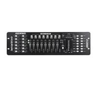 Controlador de Luz de Escenario con 192 Canales DMX, Función Eficiente para Conciertos Escolares, Fiestas, Escenas Aplicables, Club, KTV, Enchufe Europeo