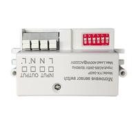 Controlador de luz de Techo, botón Sensor de Movimiento de luz - Botón de de Garaje de baño Activado de Movimiento avanzado - Controlador de detección de Interior y Exterior Elegante pa