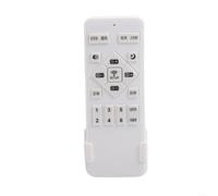 Controlador de luz de ventilador de control remoto para 2.4G y aplicación | Aplicación y control de 2.4 G, velocidades variables del ventilador, LED regulable, motor inversor silencioso