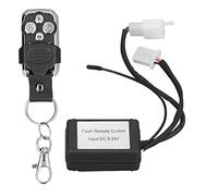 Controlador de Luz Estroboscópica, Módulo de Luz Intermitente ABS para Automóvil, Relé de Luz Intermitente LED, Controlador de Flash Estroboscópico, Control Remoto Inalámbrico para Coches/Motocicletas