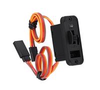 Controlador de Luz LED con Interruptor RC, conector JR On Off, 6-12V 12A, | Receptor de plástico, interruptor para modelo, conexión servo y ESC, kit de luz para aeromodelismo