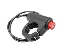 Controlador de luz para manillar de moto - Interruptor botón/apagado, controlador de luz de manillar | Control de luces de señalización en el manillar, botón luces de emergencia para moto, esenciales