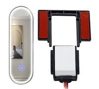 Controlador de luz táctil espejo LED dimmer para tocador de baño, DC12-24V Smart Sensor Switchs | Regulador de iluminación ajustable para espejo cosmético, mesa de maquillaje, luz de espejo montado en