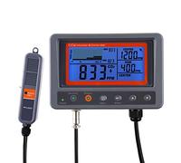 Controlador DE Monitor Iaq DE DIóxido DE Carbono CO2 Digital con Función DE Relé Cable DE 45 M Sonda DE Detección Ndir para Casa Verde, Oficina, Fábrica