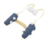Controlador de montaje para tablet con joystick impreso en 3D y disparador de fuego continuo para iPad, juegos de acción, agarre portátil para juegos con correa de muñeca (7.9 ~ 9.1)