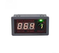 Controlador de motor CC 9-60V 12A 500W, ajustable para pwm 1KHz-99KHz con perilla de codificador y arranque suave, para ventilador industrial
