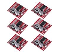Controlador de Motor de CC Mini L298N (Paquete de 6), MX1508, minicontrolador de Velocidad PWM de Dos Canales, 1,5 A, bidireccional, Puente H Doble, reemplazo de Motor Paso a Paso