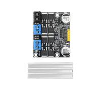 Controlador de Motor de Corriente Continua de Doble Canal H-Bridge de 10A 3V-18V, Regulador de Velocidad PWM con Disipador de Calor