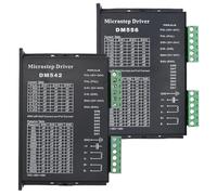 Controlador de motor de micropasos DM542 DM556, compatible con motores paso a paso 42 y 57, Nema17 y Nema23, voltaje de suministro: 20-50 V, 1-5,6 A.(DM542)