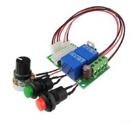 Controlador de motor electrónico PWM para rango de voltaje de entrada de 6 V, 12 V y 24 V, soporta rotación bidireccional y supervisión de la relación de trabajo en tiempo real