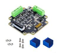 Controlador de motor paso a paso, 1.15A-4.78A, ajuste de corriente de 16 pasos para impresora 3D TMC2160/5160_57 operación de bajo ruido de alta corriente con control de interruptor DIP para