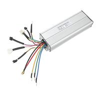 Controlador de motor sin escobillas de 48 V y 50 A, controlador de motor sin escobillas eléctrico con conector SM, diseño de disipación de calor en aleación de aluminio para