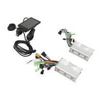 Controlador de motor sin escobillas para bicicleta eléctrica, kit de accionamiento dual de alta potencia de 500 W con pantalla LCD para sistemas de bicicleta eléctrica de 24 V, 36