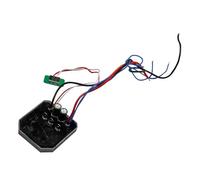 Controlador de motosierra de 6 V con pantalla LCD de batería, llave eléctrica, interruptor de control para motosierra sin escobillas de 16 pulgadas