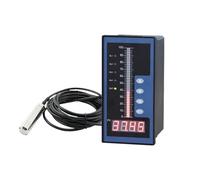 Controlador de nivel de agua, con sensor de nivel de 0-5 m, transmisor de profundidad de líquido, controlador de profundidad de agua con 4 salidas de relé de 24 V CC.(400cm Range 5M)