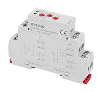 Controlador de Nivel de líquido GRL8-02 Relé de Control de Nivel de líquido Controlador de Nivel de Agua con Montaje en riel DIN para monitoreo de Nivel de líquido de Tanque de Piscina