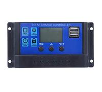 Controlador de panel solar Pantalla LCD Control de carga de batería Salida USB dual 12V/24V 20A para la industria empresarial doméstica