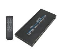 Controlador de pared de video HDMI 2x2, 1080P, 12 V, enchufe UE, portátil