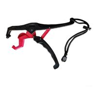 Controlador de peces de plástico ligero con mango ergonómico para pesca de lubina y trucha, herramienta de fácil operación para entornos de mar, lago, río, en varios colores (negro)