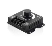 Controlador de perilla monocromática 30A, interruptor, perilla de carcasa de hierro, atenuador monocromático, barra de luz LED, atenuador manual, controlador LED(WM-TG008A30A-withoutcover)