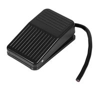 Controlador de pie pedal interruptor, 220 V 10 Un plástico energía eléctrica Pedal de Pie Interruptor ON/OFF Control con cable de 10 cm