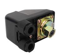 Controlador de Presión Trifásico 380V, Interruptor de Bomba de Agua Ajustable KRS-5, 15-80 PSI, 3/8 NPT, con Display Digital y Protección Sobrecarga