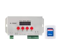 Controlador de programa Pixels a todo color compatible con accesorios K1000C, controlador programable, cable de código grabable, accesorios recargables